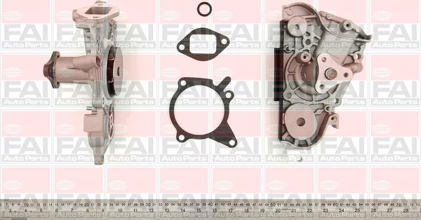 FAI AutoParts WP6302 - Водяний насос autozip.com.ua