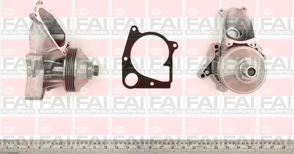 FAI AutoParts WP6317 - Водяний насос autozip.com.ua