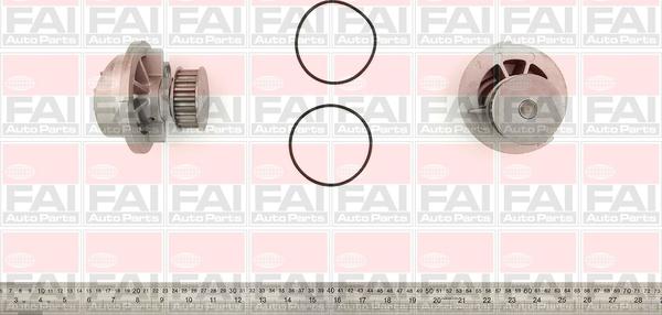 FAI AutoParts WP6383 - Водяний насос autozip.com.ua
