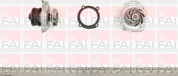 FAI AutoParts WP6260 - Водяний насос autozip.com.ua