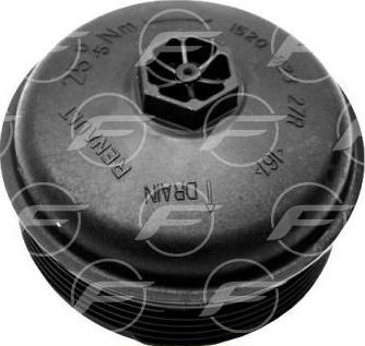 FARE 30488 - Кришка, корпус масляного фільтра autozip.com.ua