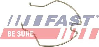 Fast FT96405 - Хомут, повітряний шланг компресора autozip.com.ua