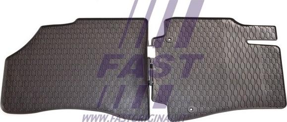 Fast FT96109 - Гумовий килимок з захисними бортами autozip.com.ua