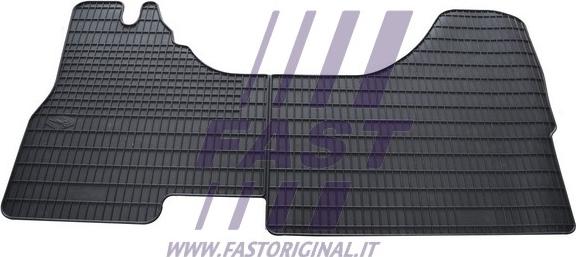 Fast FT96103 - Гумовий килимок з захисними бортами autozip.com.ua