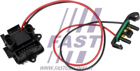 Fast FT59169 - Резистор пічки  без кондиціонера  RENAULT Trafic 00-14. OPEL Vivaro 01-14 autozip.com.ua