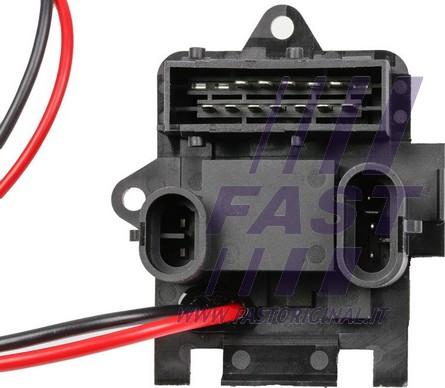 Fast FT59169 - Резистор пічки  без кондиціонера  RENAULT Trafic 00-14. OPEL Vivaro 01-14 autozip.com.ua