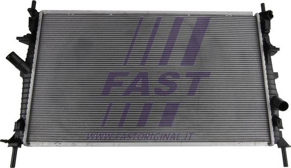 Fast FT55547 - Радіатор, охолодження двигуна autozip.com.ua