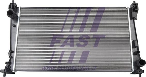 Fast FT55008 - Радіатор, охолодження двигуна autozip.com.ua