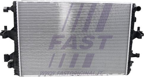 Fast FT55021 - Радіатор, охолодження двигуна autozip.com.ua