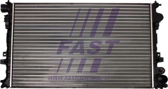 Fast FT55110 - Радіатор, охолодження двигуна autozip.com.ua