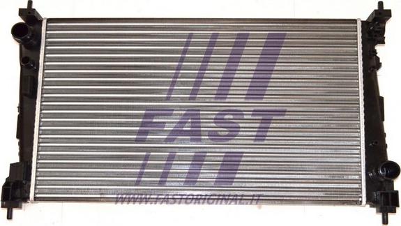 Fast FT55268 - Радіатор, охолодження двигуна autozip.com.ua
