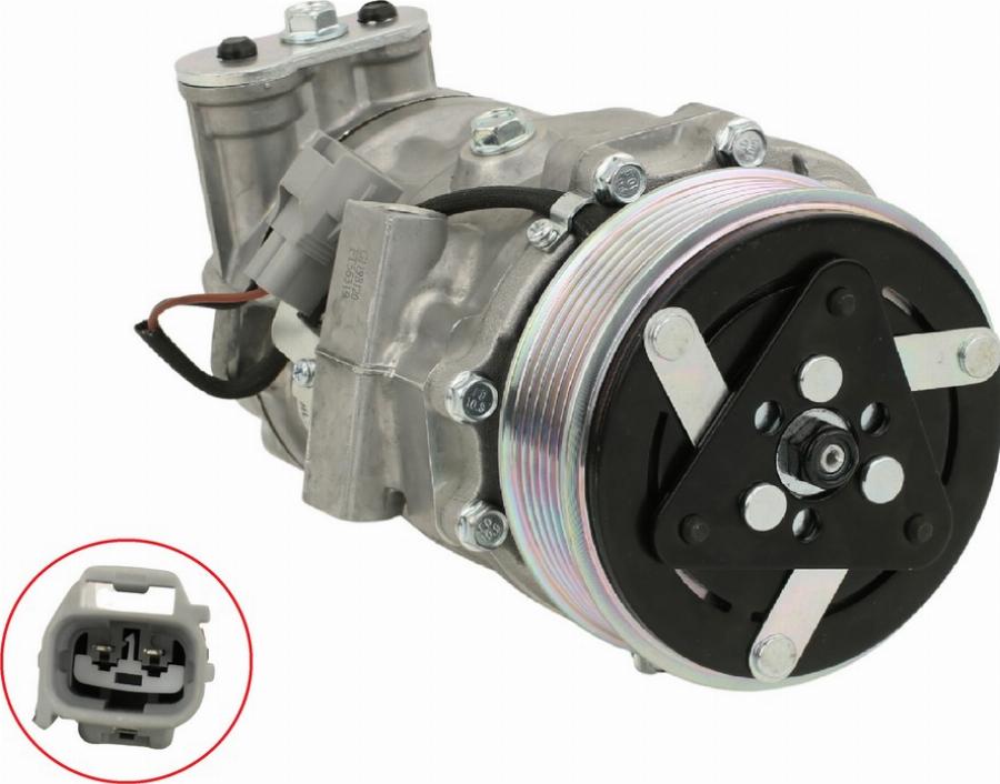 Fast FT56319 - Компресор, кондиціонер autozip.com.ua
