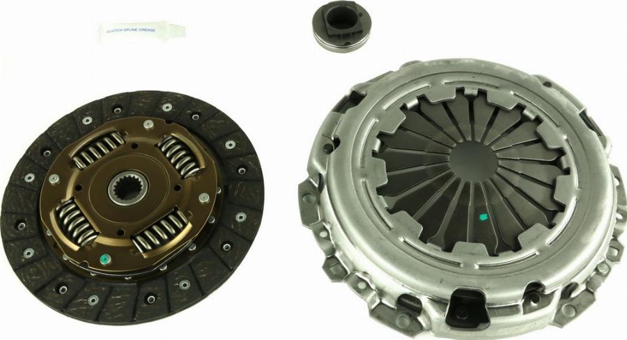 Fast FT64134 - Комплект зчеплення autozip.com.ua