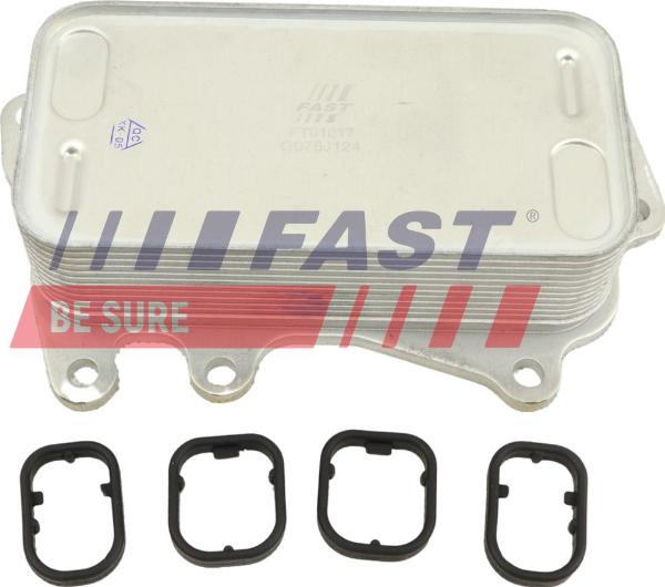 Fast FT01017 - Масляний радіатор, моторна олія autozip.com.ua