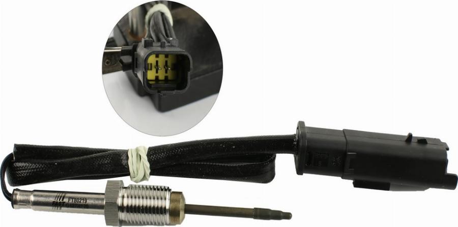 Fast FT80219 - Датчик, температура вихлопних газів autozip.com.ua