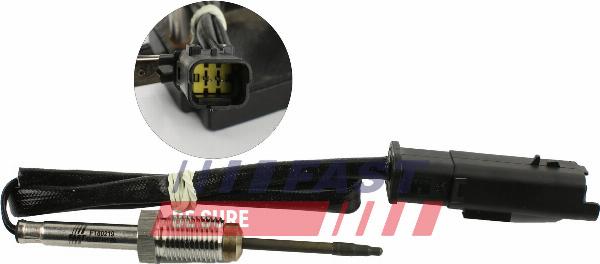 Fast FT80219 - Датчик, температура вихлопних газів autozip.com.ua