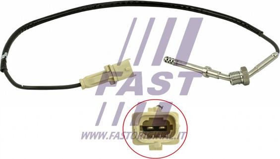 Fast FT80235 - Датчик, температура вихлопних газів autozip.com.ua