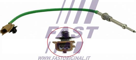 Fast FT80238 - Датчик, температура вихлопних газів autozip.com.ua