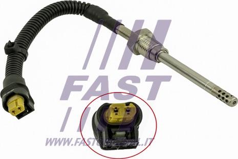 Fast FT80237 - Датчик, температура вихлопних газів autozip.com.ua