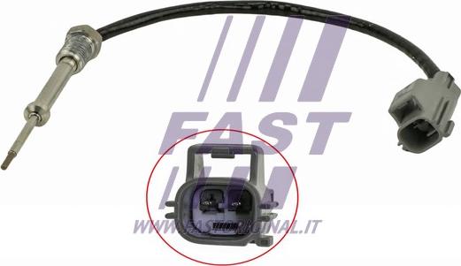 Fast FT80223 - Датчик, температура вихлопних газів autozip.com.ua