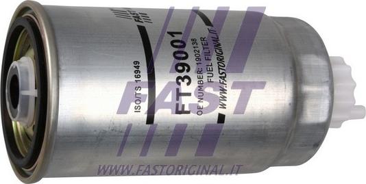 Fast FT39001 - Фільтр паливний VAG-Fiat Ducato-Iveco 1.9-2.0-2.2-2.5 TDi-HDi autozip.com.ua