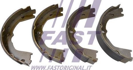 Fast FT30055 - Комплект гальм, ручник, парковка autozip.com.ua