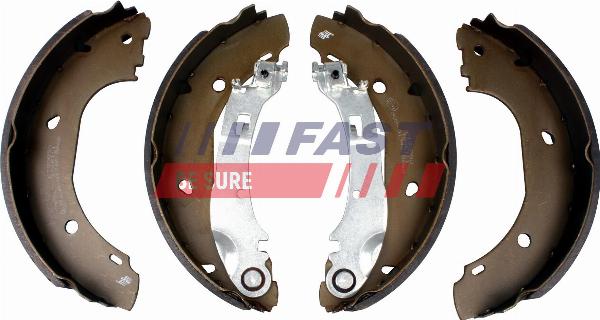 Fast FT30050 - Комплект гальм, барабанний механізм autozip.com.ua