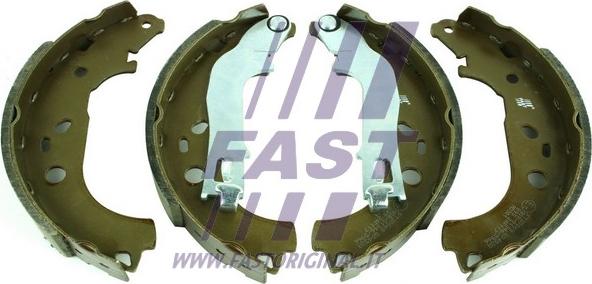 Fast FT30069 - Комплект гальм, барабанний механізм autozip.com.ua