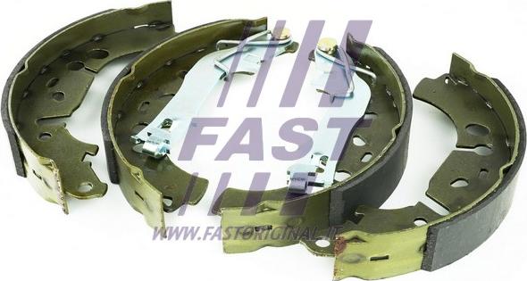 Fast FT30061 - Комплект гальм, барабанний механізм autozip.com.ua