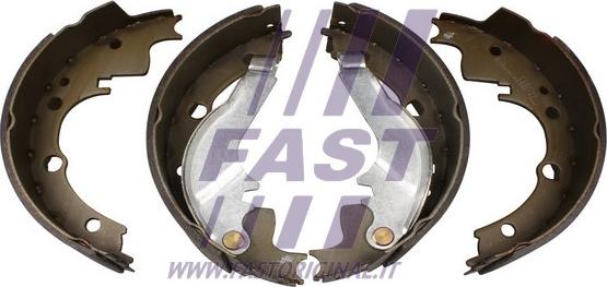 Fast FT30002 - Комплект гальм, барабанний механізм autozip.com.ua