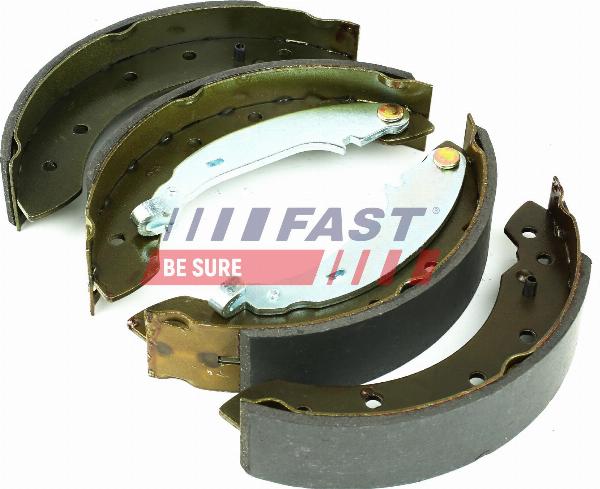 Fast FT30014 - Комплект гальм, барабанний механізм autozip.com.ua