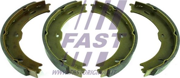 Fast FT30036 - Гальмівні колодки задні комплект MERCEDES-BENZ Sprinter 06-18. Vw Crafter 06-16 autozip.com.ua