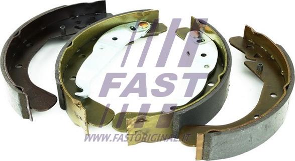 Fast FT30074 - Комплект гальм, барабанний механізм autozip.com.ua