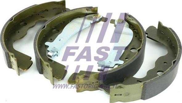 Fast FT30078 - Комплект гальм, барабанний механізм autozip.com.ua