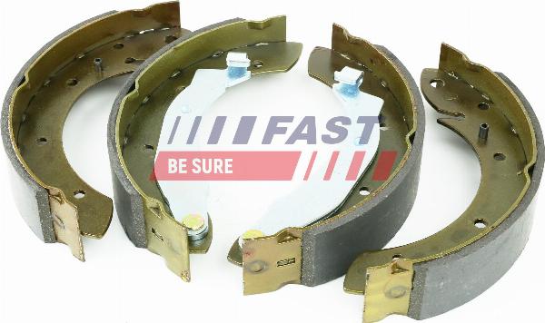 Fast FT30073 - Комплект гальм, барабанний механізм autozip.com.ua