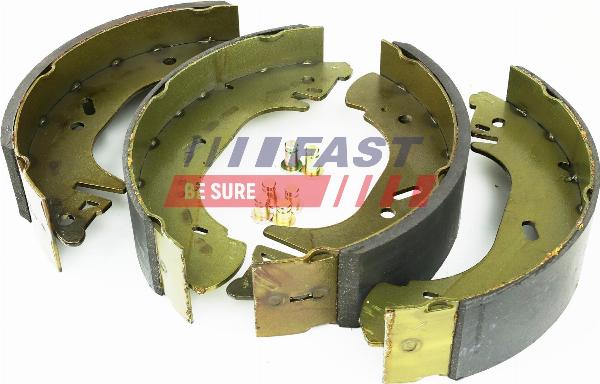 Fast FT30072 - Комплект гальм, барабанний механізм autozip.com.ua