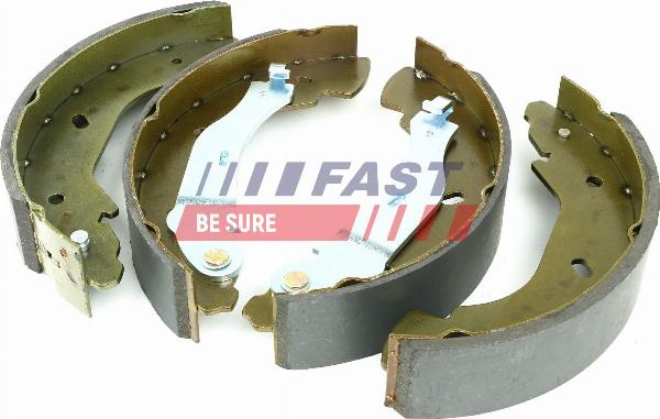 Fast FT30077 - Комплект гальм, барабанний механізм autozip.com.ua