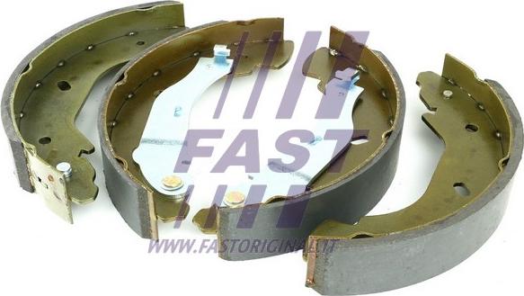 Fast FT30077 - Комплект гальм, барабанний механізм autozip.com.ua
