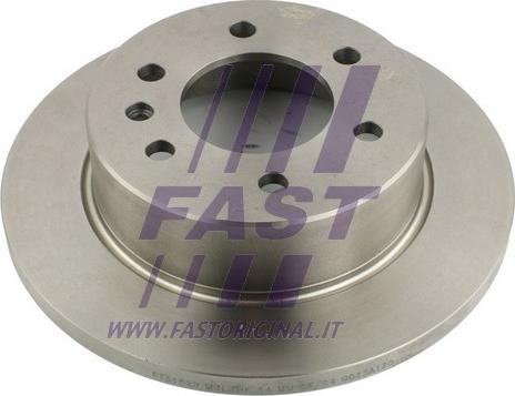 Fast FT31529 - Гальмівний диск autozip.com.ua