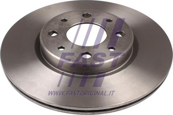 Fast FT31016 - Гальмівний диск autozip.com.ua