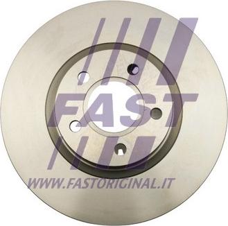 Fast FT31138 - Гальмівний диск autozip.com.ua