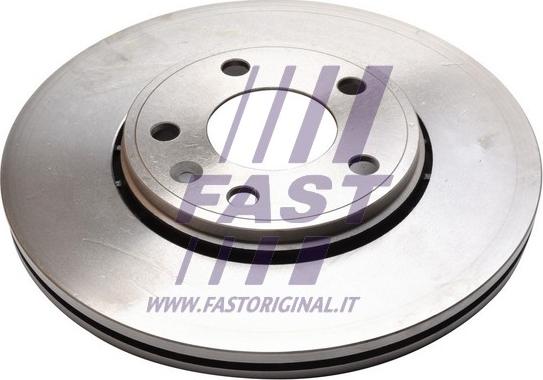 Fast FT31133 - Диск гальмівний передній вентильований RENAULT Trafic 00-14. NISSAN Primastar 02-14. OPEL Vivaro 01-14 autozip.com.ua