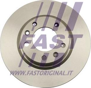 Fast FT31137 - Гальмівний диск autozip.com.ua