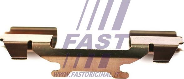 Fast FT32462 - Комплектуючі, колодки дискового гальма autozip.com.ua