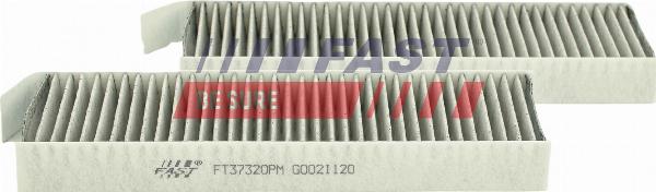 Fast FT37320PM - Фільтр, повітря у внутрішній простір autozip.com.ua