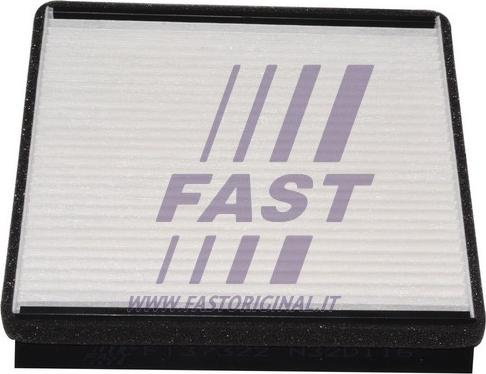 Fast FT37322 - Фільтр, повітря у внутрішній простір autozip.com.ua