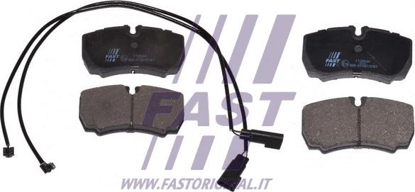 Fast FT29544 - Гальмівні колодки, дискові гальма autozip.com.ua