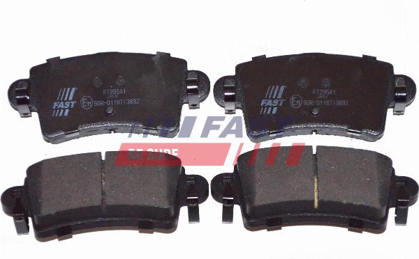 Fast FT29541 - Гальмівні колодки, дискові гальма autozip.com.ua