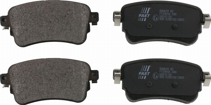 Fast FT29556 - Гальмівні колодки, дискові гальма autozip.com.ua