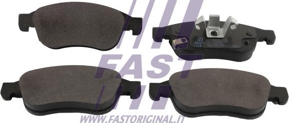 Fast FT29558 - Гальмівні колодки, дискові гальма autozip.com.ua